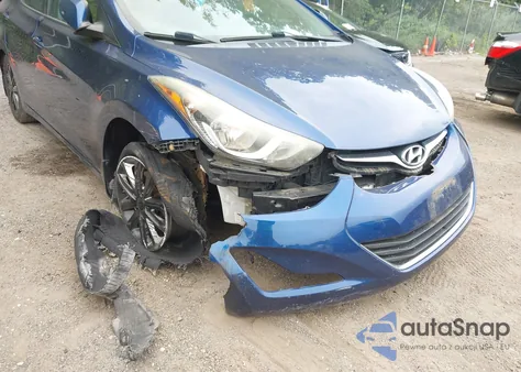 2016 Hyundai Elantra Se from USA, damaged, VIN 5NPDH4AE5GH722153